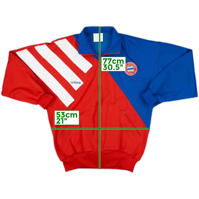 1993-95 Bayern Munich adidas Track Jacket - 9/10 - (XL)