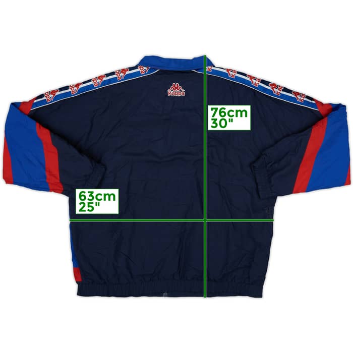 1995-97 Barcelona Kappa Track Jacket - 9/10 - (XL)