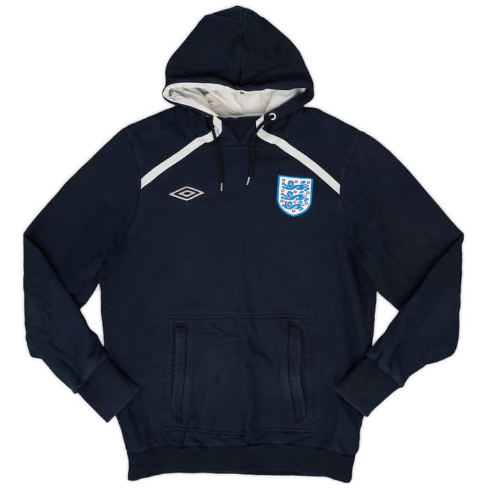 2010-11 England Umbro Hooded Top - 8/10 - (L)