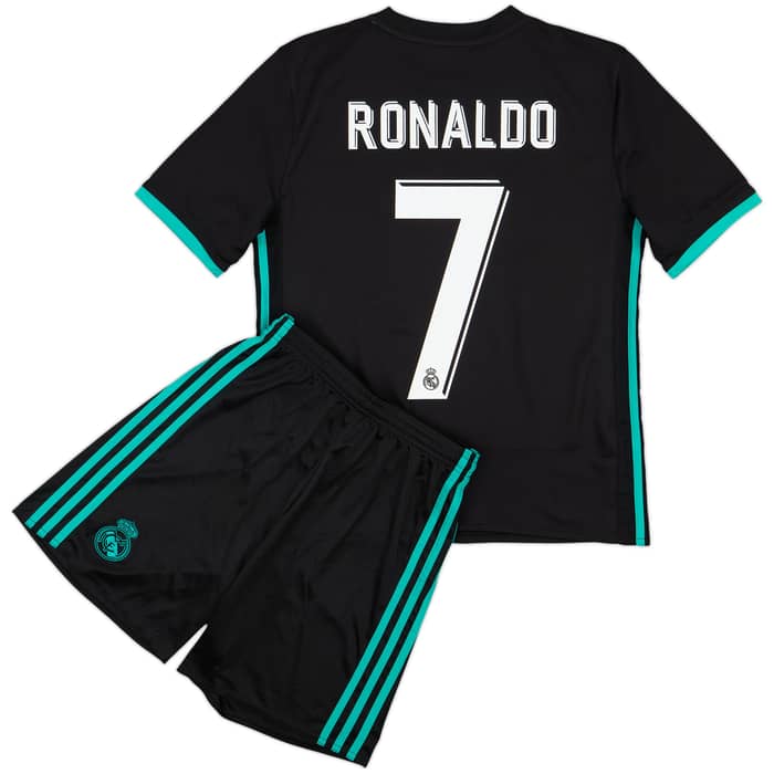 2018-19 Real Madrid Away Full Kit Ronaldo #7 - 8/10 - (XS)