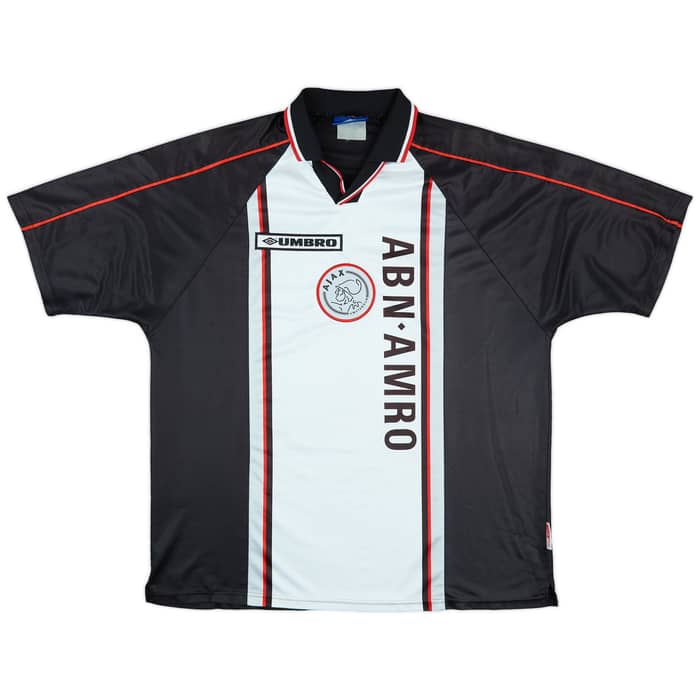 1998-99 Ajax Away Shirt F.De Boer #4 - 9/10 - (XXL)