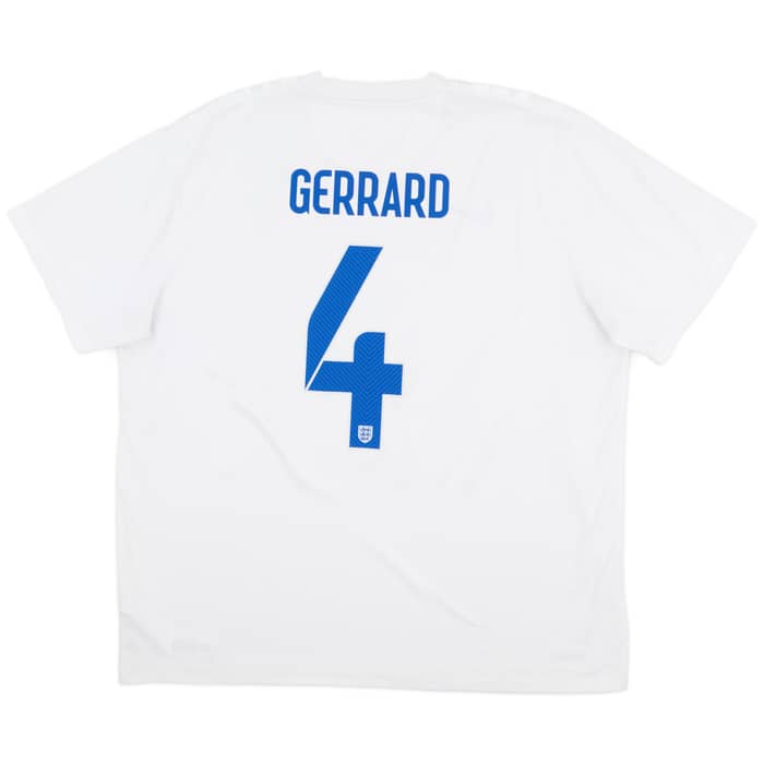 2014-15 England Home Shirt Gerrard #4 - 6/10 - (XXL)