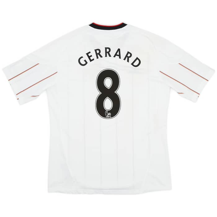 2010-11 Liverpool Away Shirt Gerrard #8 - 6/10 - (L)