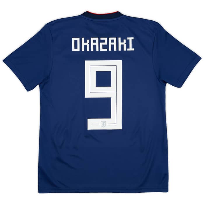 2018-19 Japan Home Shirt Okazaki #9 - 8/10 - (M)