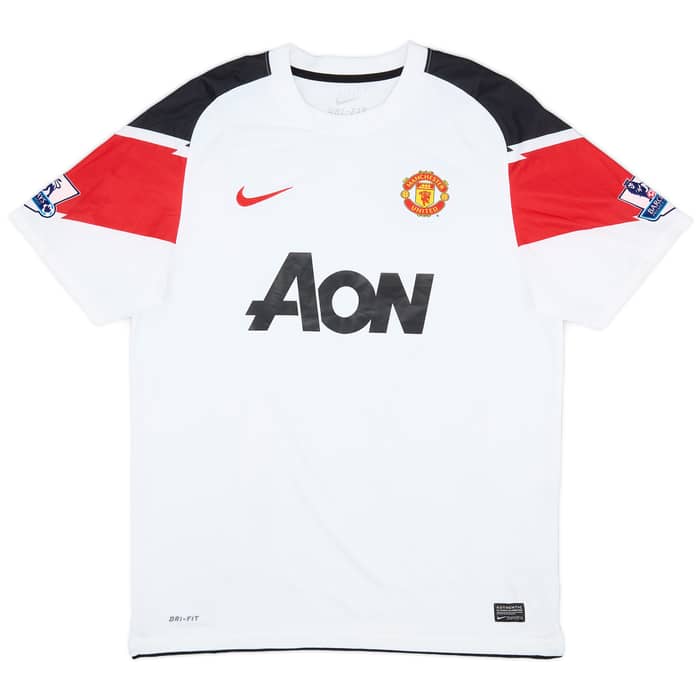 2010-12 Manchester United Away Shirt Berbatov #9 - 7/10 - (L)