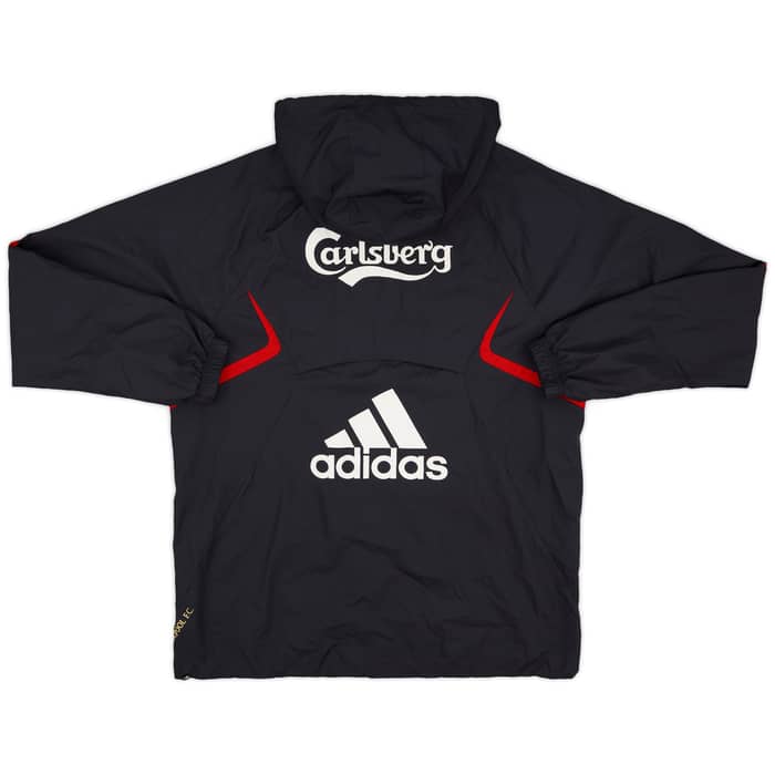 2009-10 Liverpool adidas Hooded Rain Jacket - 5/10 - (M)
