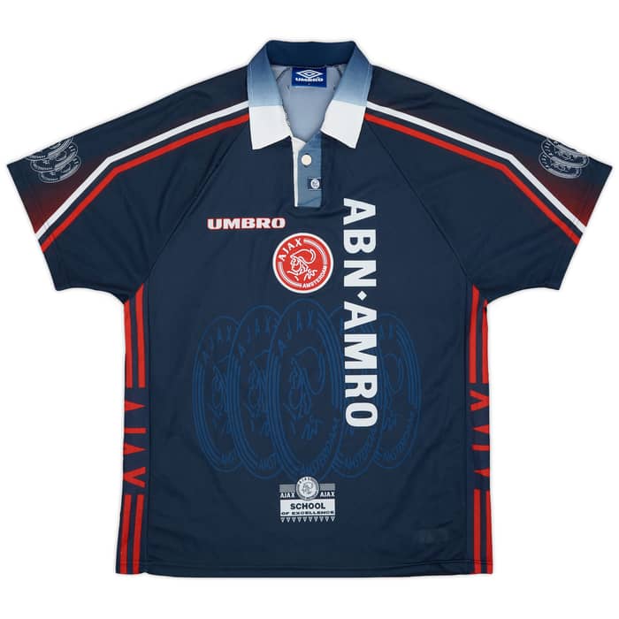 1997-98 Ajax Away Shirt Laudrup #11 - 9/10 - (L)