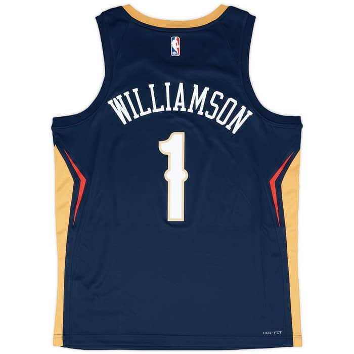 2019-25 New Orleans Pelicans Williamson #1 Nike Swingman Away Jersey (L)