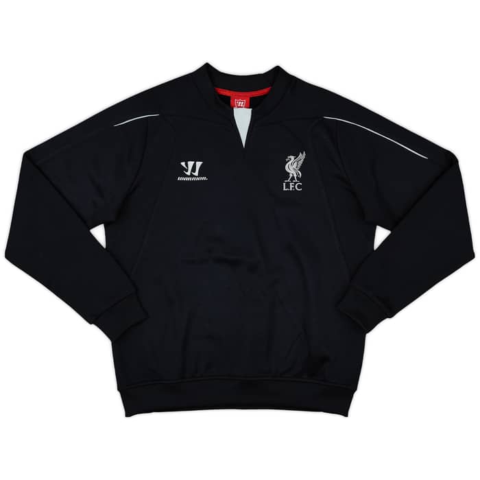 2014-15 Liverpool Warrior Sweat Top - 8/10 - (XL.Boys)