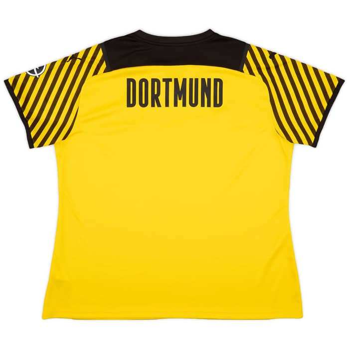 2021-22 Borussia Dortmund Home Shirt - 9/10 - (Women's XL)