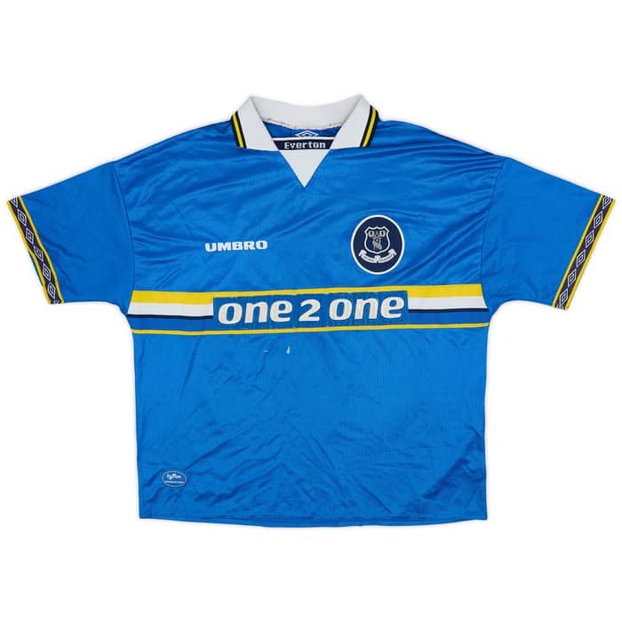 1997-99 Everton Home Shirt Materazzi #15 - 6/10 - (XXL)