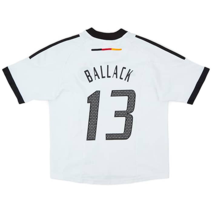 2002-04 Germany Home Shirt Ballack #13 - 6/10 - (XL.Boys)