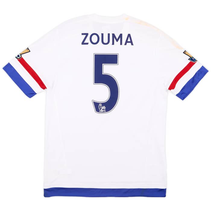 2015-16 Chelsea Player Issue Away Shirt Zouma #5