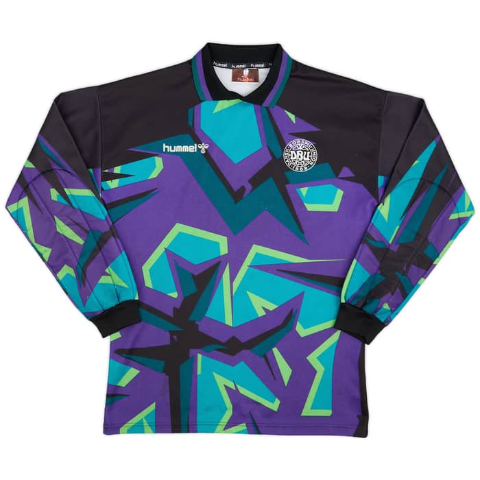 1994-96 Denmark GK Shirt Schmeichel #1 - 7/10 - (S)