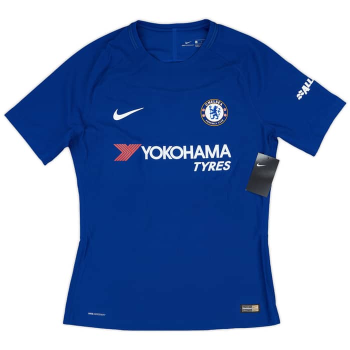 2017-18 Chelsea Player Issue Signed Home Shirt Willian #22