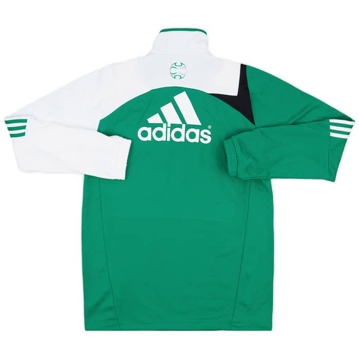 2007-08 Saint Etienne adidas 1/4 Zip Drill Top - 9/10 - (M/L)