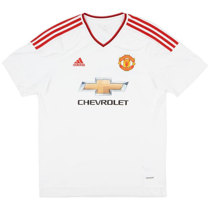 2015-16 Manchester United Away Shirt Mata #8 - 9/10 - (L)