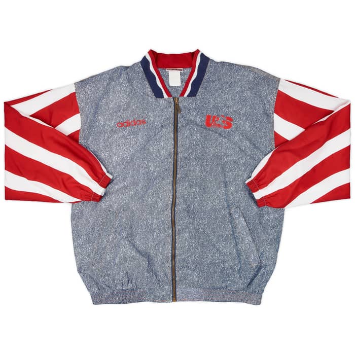 1994 USA adidas Bomber Jacket - 9/10 - (L)