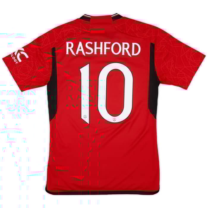 2023-24 Manchester United Home Shirt Rashford #10 - 9/10 - (S)
