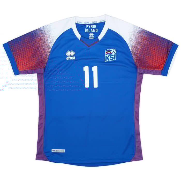 2018-19 Iceland Home Shirt Einarsson #11 - 9/10 - (S)