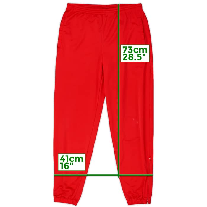 1997-98 AC Milan Lotto Track Pants/Bottoms - 7/10 - (M)