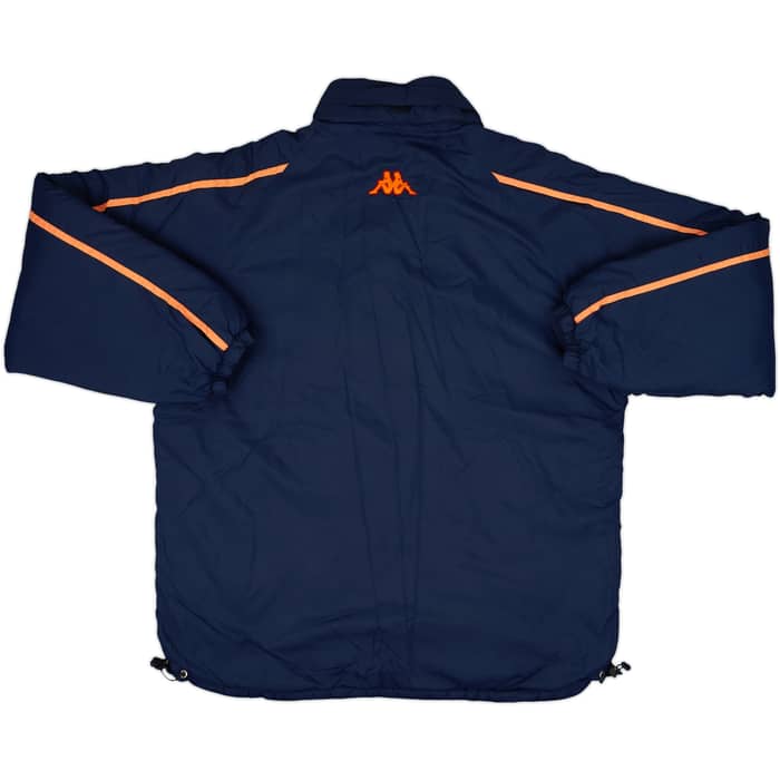 2000-02 Roma Kappa Hooded Padded Bench Coat - 8/10 - (L)