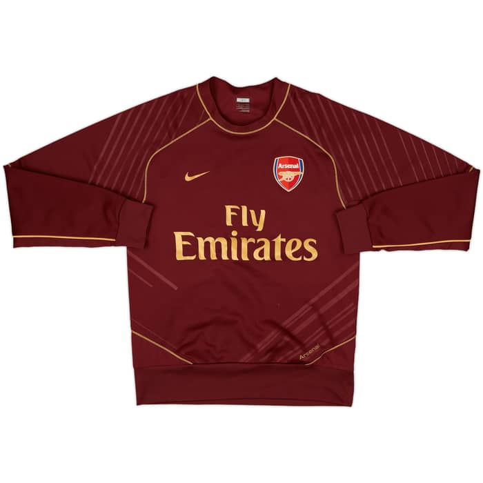 2007-08 Arsenal Nike Sweat Top - 7/10 - (S)