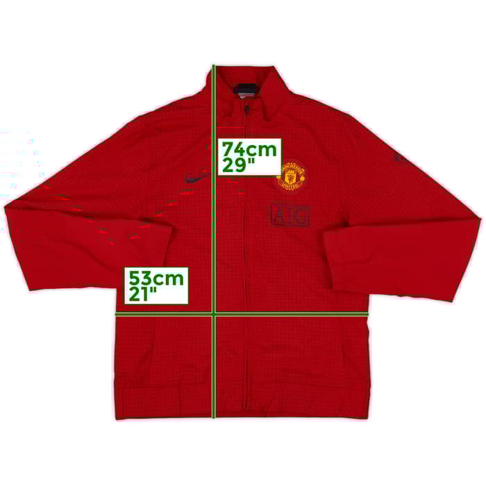 2009-10 Manchester United Nike Track Jacket - 8/10 - (M)