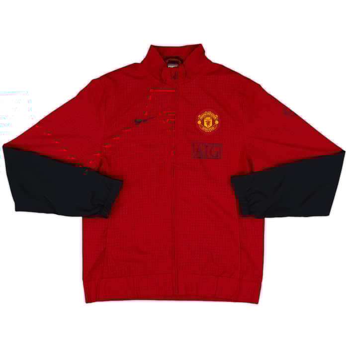 2009-10 Manchester United Nike Track Jacket - 8/10 - (M)