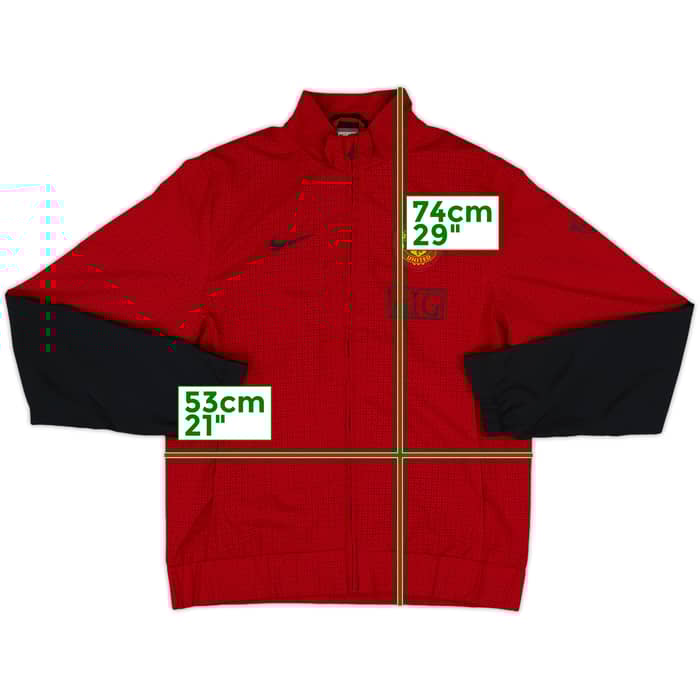 2009-10 Manchester United Nike Track Jacket - 8/10 - (M)