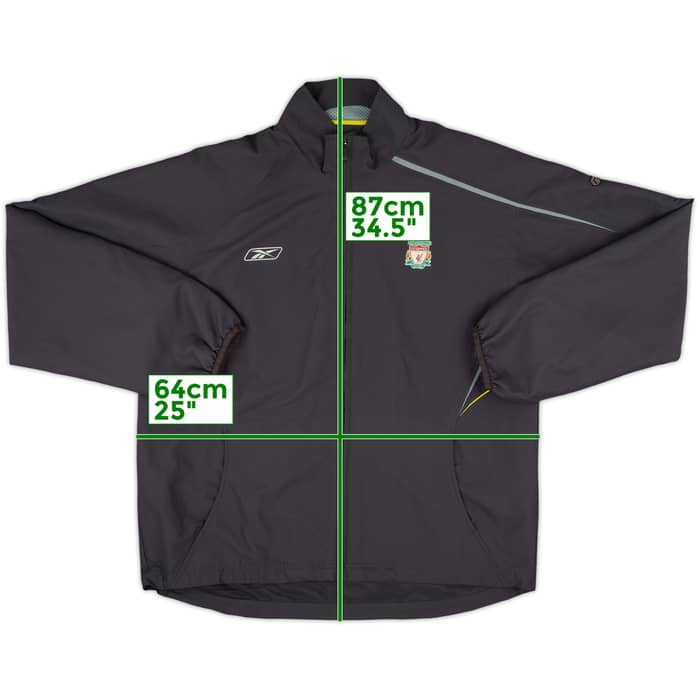 2003-04 Liverpool Reebok Track Jacket - 8/10 - (XXL)