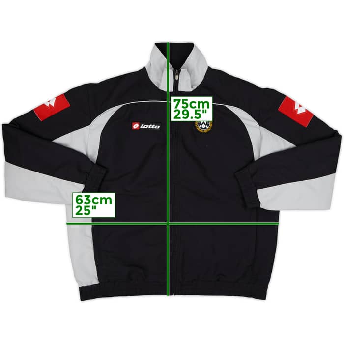 2008-09 Udinese Lotto Track Jacket - 9/10 - (L)
