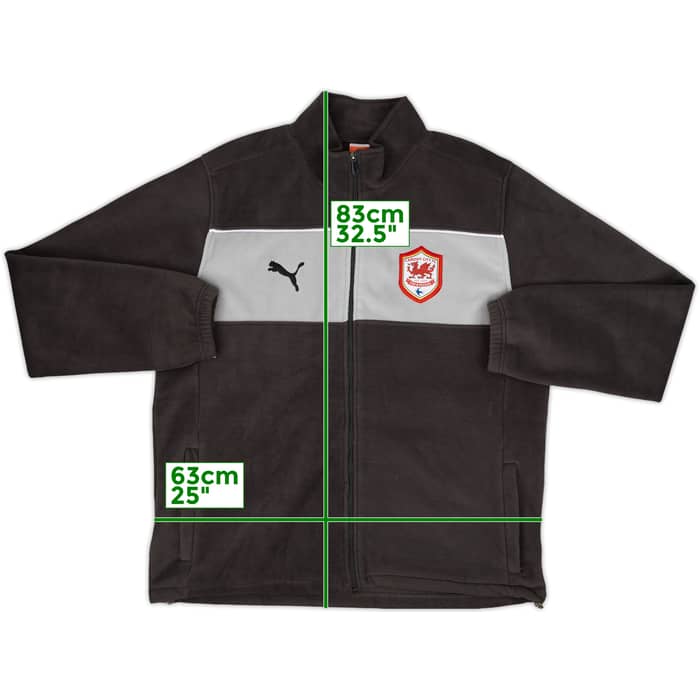 2012-13 Cardiff Puma Fleece Track Jacket - 7/10 - (XL)