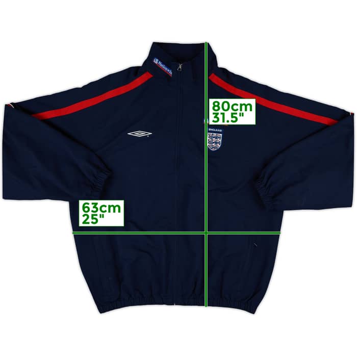2007-09 England Umbro Track Jacket - 8/10 - (L)
