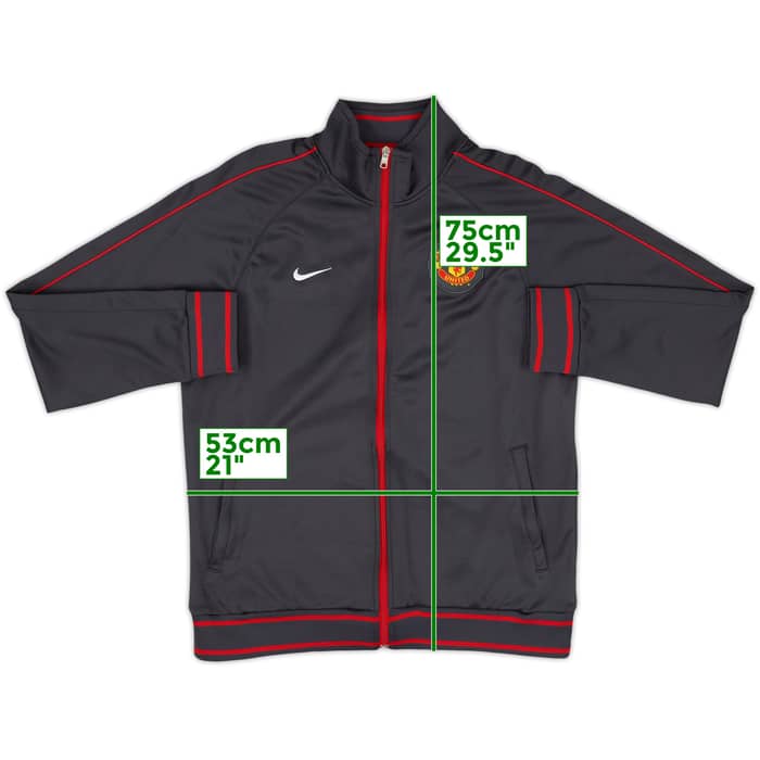 2010-11 Manchester United Nike Track Jacket - 8/10 - (L)