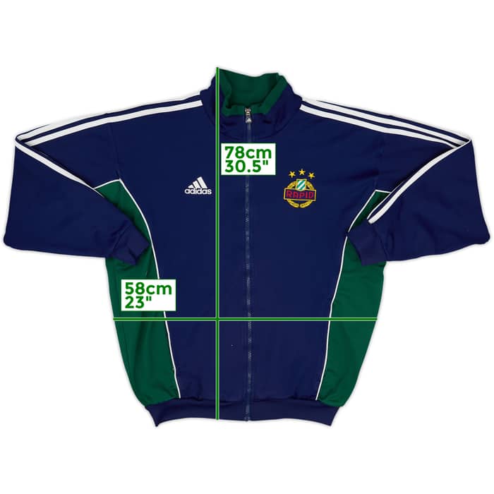 1999-00 Rapid Vienna adidas Track Jacket - 8/10 - (L)