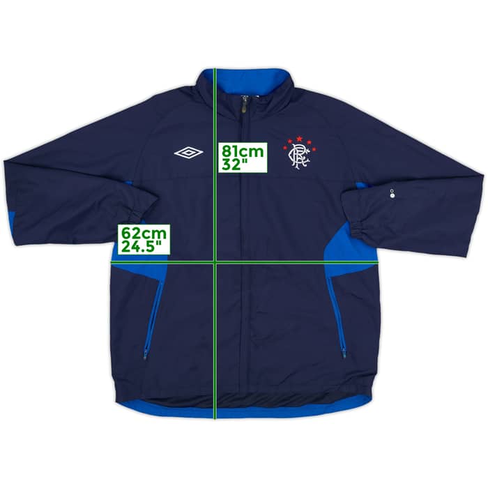 2010-11 Rangers Umbro Track Jacket - 8/10 - (XL)