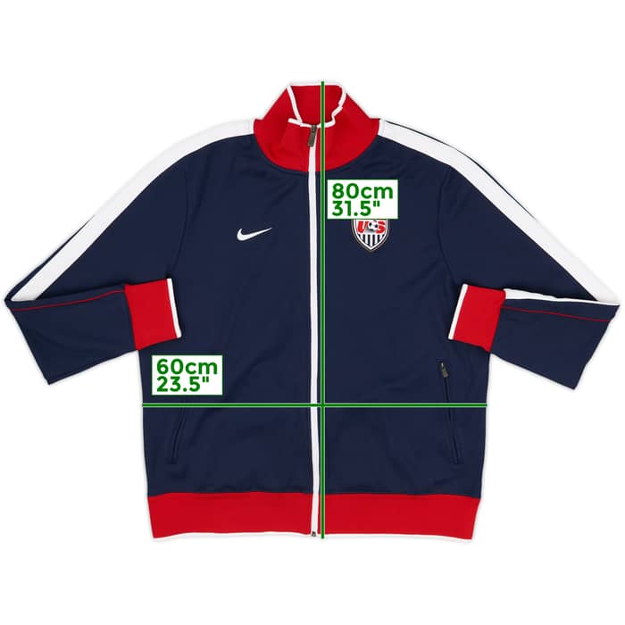 2010-11 USA Nike Track Jacket - 8/10 - (XL)