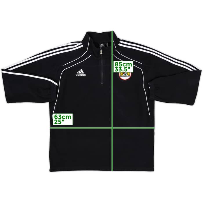 2010-11 Bristol City adidas 1/4 Zip Fleece Top - 8/10 - (XL)