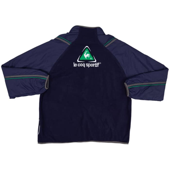2008-09 Hibernian Le Coq Sportif 1/4 Zip Drill Top - 8/10 - (L)
