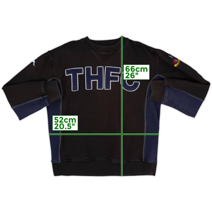 2002-03 Tottenham Hotspur Kappa Sweat Top - 8/10 - (M)