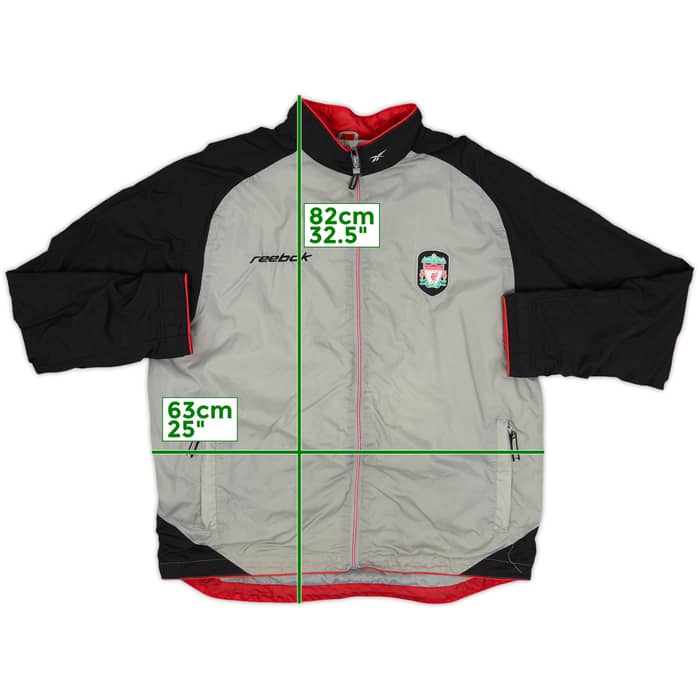 2003-04 Liverpool Reebok Track Jacket - 6/10 - (L)