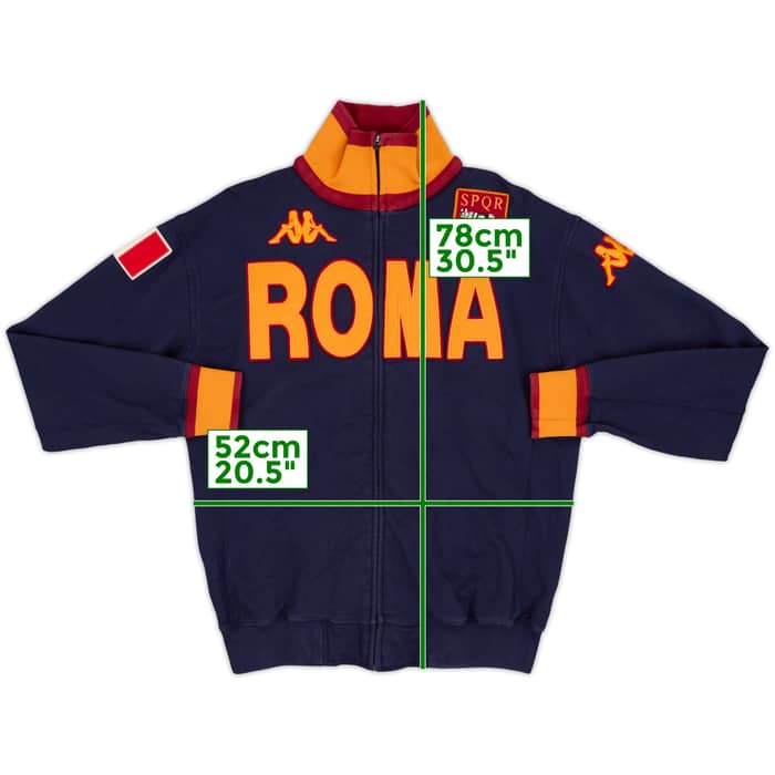 2008-09 Roma Kappa Track Jacket - 8/10 - (L)