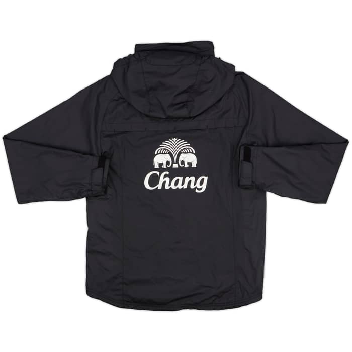 2013-14 Everton Nike Hooded Rain Jacket - 8/10 - (S)
