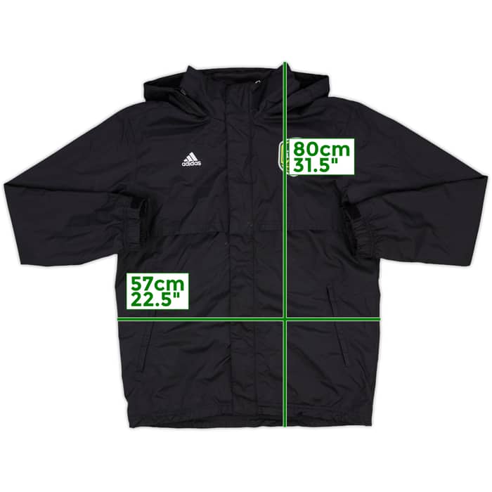 2014 MLS All Stars adidas Hooded Rain Jacket - 7/10 - (M)