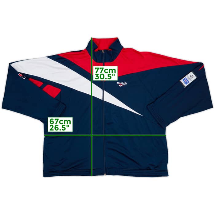 1992 Reebok Champions League Template Track Jacket - 6/10 - (XL)