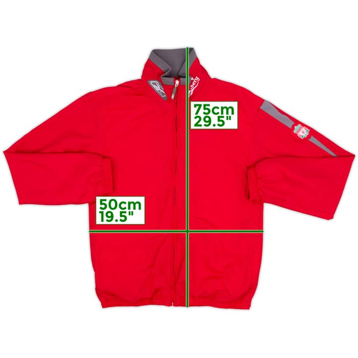 2005-06 Liverpool Reebok Track Jacket - 8/10 - (XS)