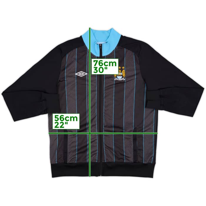 2009-10 Manchester City Umbro Track Jacket - 8/10 - (XL)