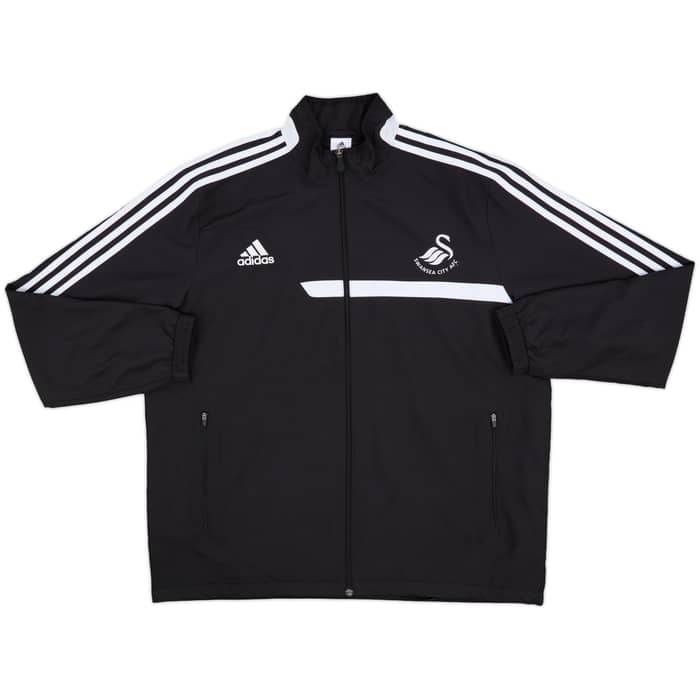 2013-14 Swansea adidas Track Jacket - 9/10 - (XL)