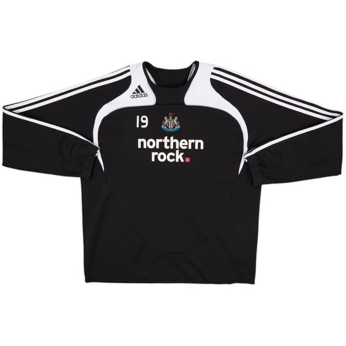 2008-09 Newcastle adidas Player Issue Sweat Top #19 - 8/10 - (L/XL)